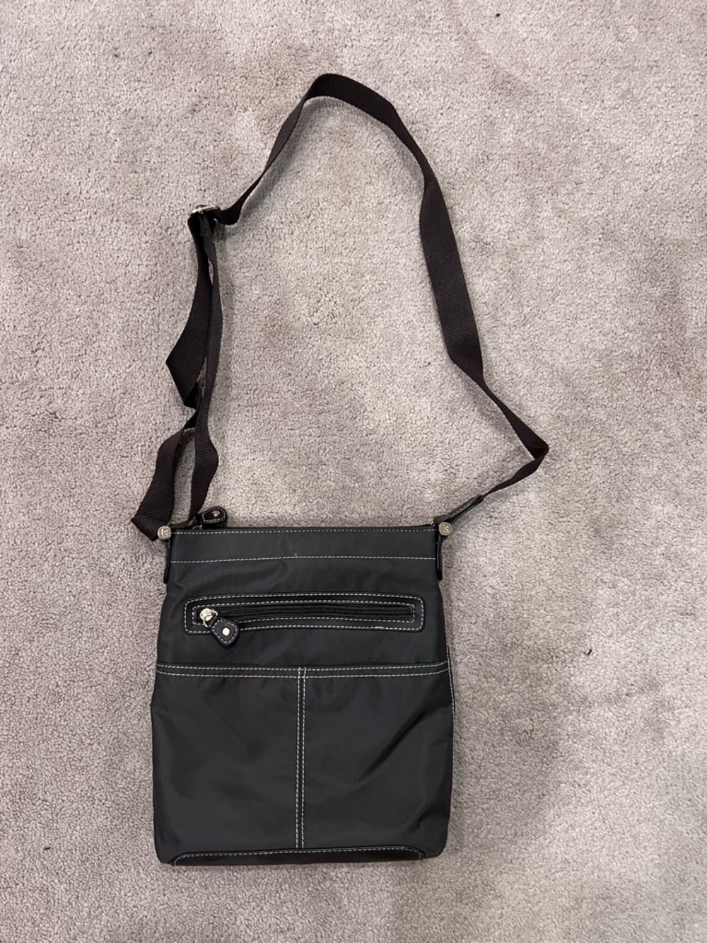 Brown Liz Claiborne Crossbody Shoulder Bag - Lightweight Everyday bag